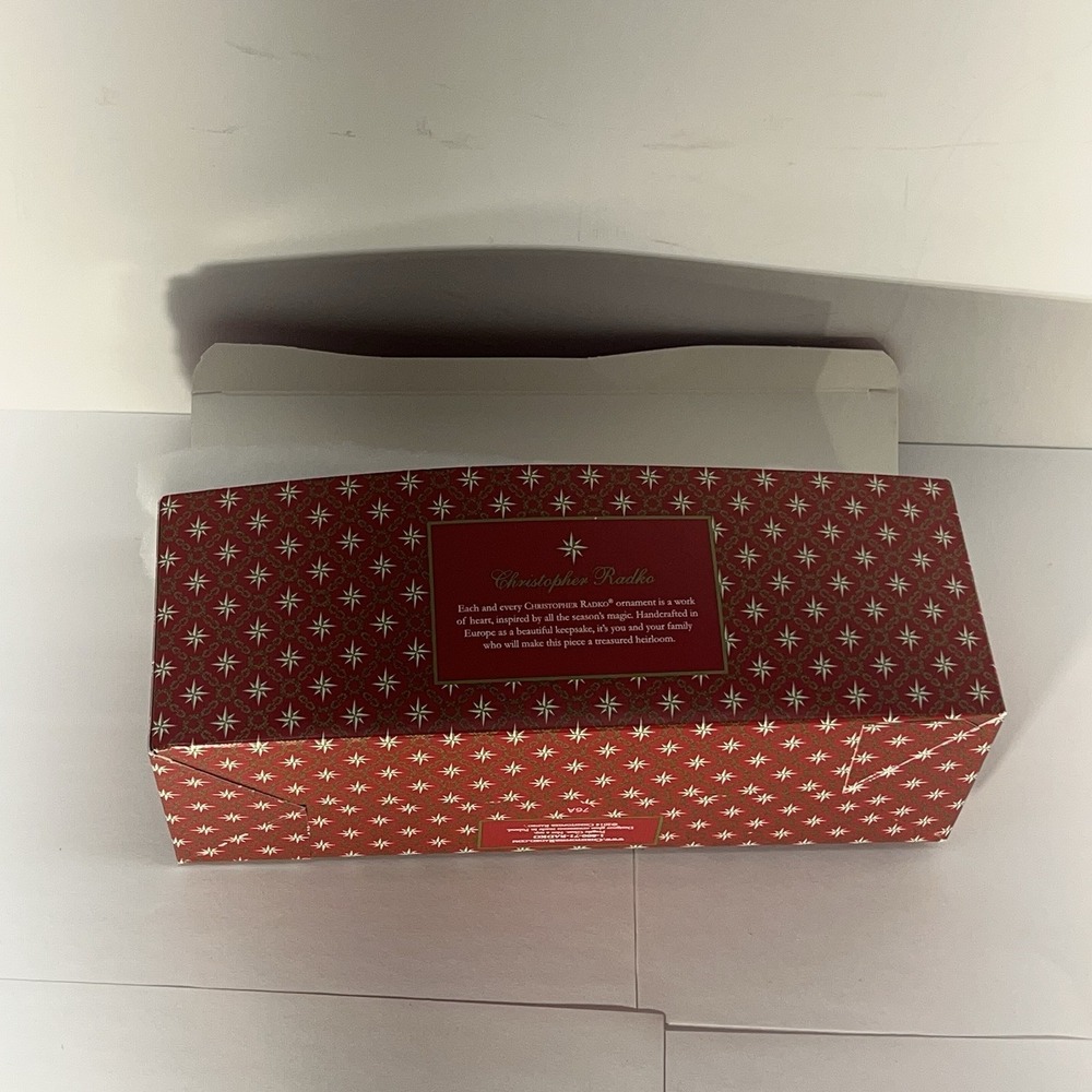 Christopher Radko Christmas Ornament "Woodland Wondered" - w/‎ Box & Tags Poland - Picture 12 of 12